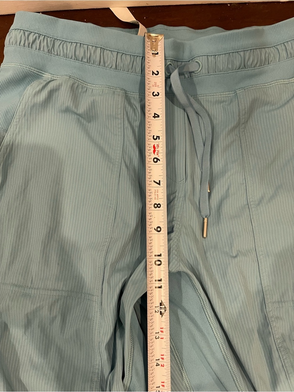 Lululemon Dance Studio Mid-Rise Cropped Pant Washed Blue 8 - Picture 3 of 8